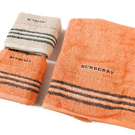 burberry luxury towels